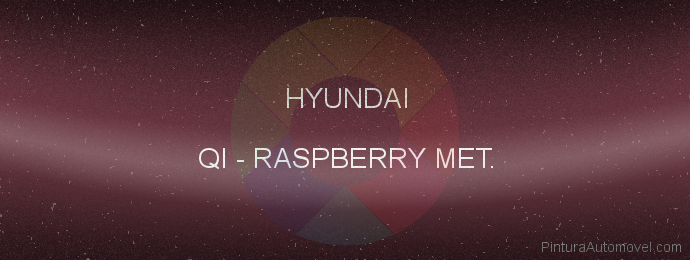 Pintura Hyundai QI Raspberry Met.