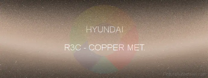 Pintura Hyundai R3C Copper Met.