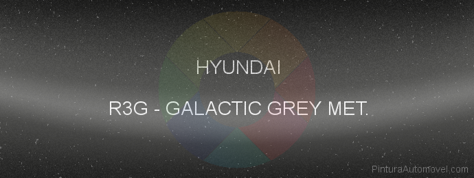 Pintura Hyundai R3G Galactic Grey Met.