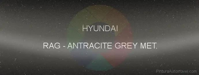 Pintura Hyundai RAG Antracite Grey Met.