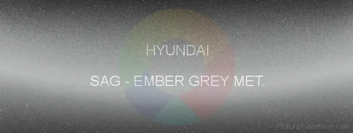 Pintura Hyundai SAG Ember Grey Met.