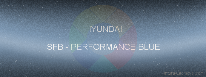 Pintura Hyundai SFB Performance Blue