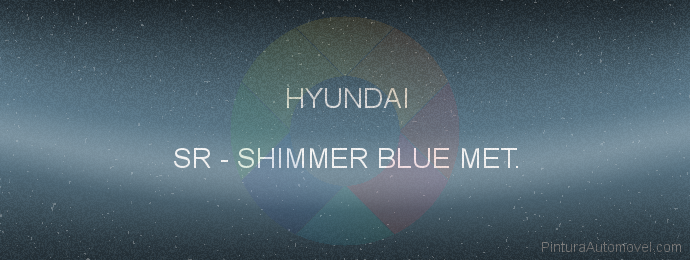 Pintura Hyundai SR Shimmer Blue Met.