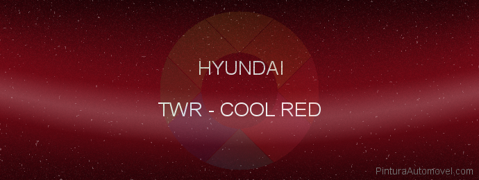 Pintura Hyundai TWR Cool Red