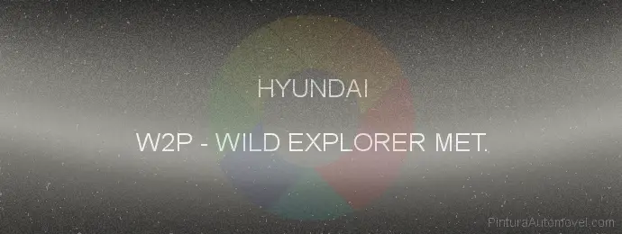 Pintura Hyundai W2P Wild Explorer Met.