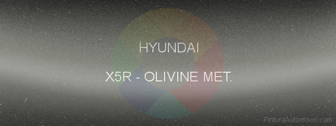 Pintura Hyundai X5R Olivine Met.