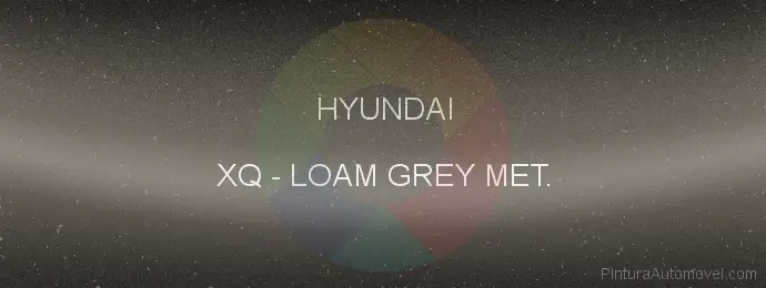 Pintura Hyundai XQ Loam Grey Met.