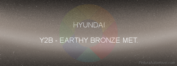 Pintura Hyundai Y2B Earthy Bronze Met.