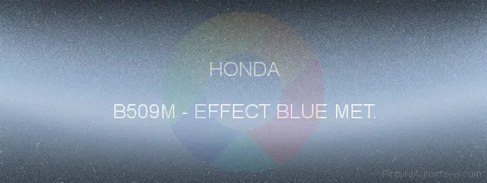 Pintura Honda B509M Effect Blue Met.