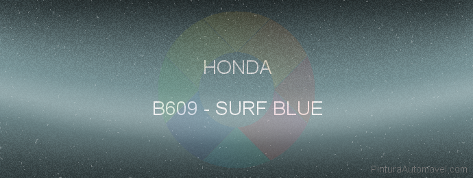 Pintura Honda B609 Surf Blue