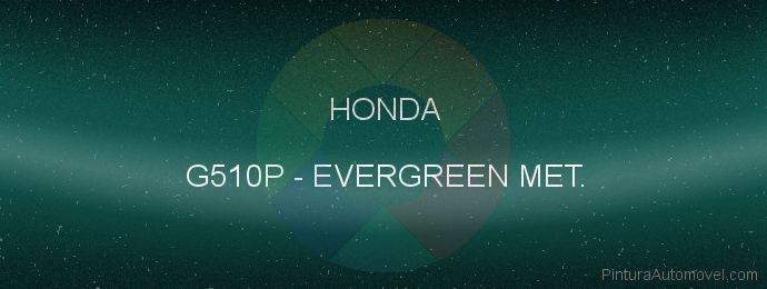 Pintura Honda G510P Evergreen Met.