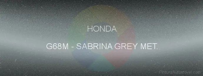 Pintura Honda G68M Sabrina Grey Met.