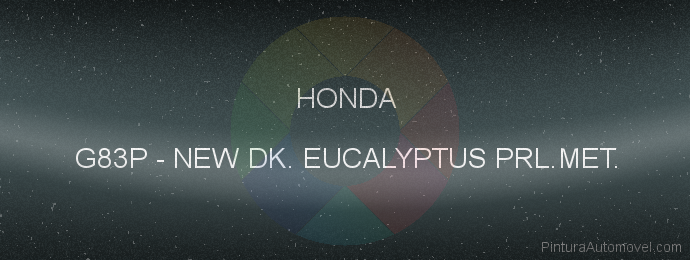 Pintura Honda G83P New Dk. Eucalyptus Prl.met.