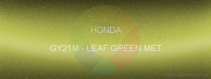 Pintura Honda GY21M Leaf Green Met.