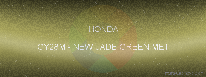 Pintura Honda GY28M New Jade Green Met.