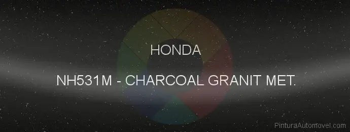 Pintura Honda NH531M Charcoal Granit Met.