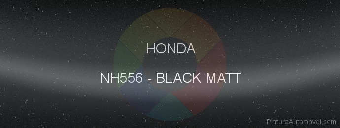 Pintura Honda NH556 Black Matt