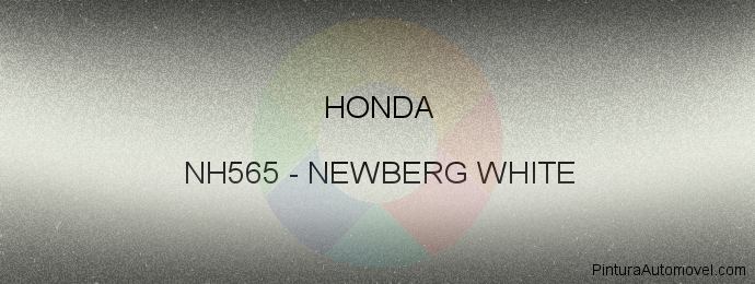 Pintura Honda NH565 Newberg White