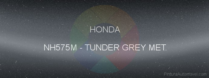 Pintura Honda NH575M Tunder Grey Met.