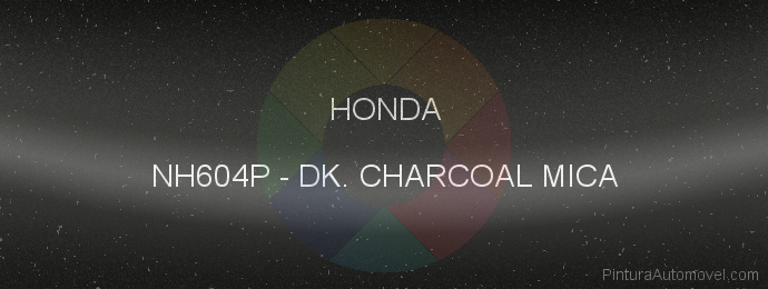 Pintura Honda NH604P Dk. Charcoal Mica