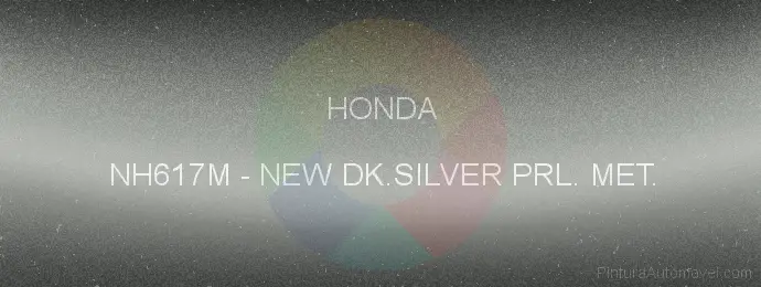 Pintura Honda NH617M New Dk.silver Prl. Met.