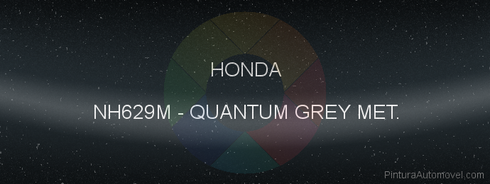 Pintura Honda NH629M Quantum Grey Met.