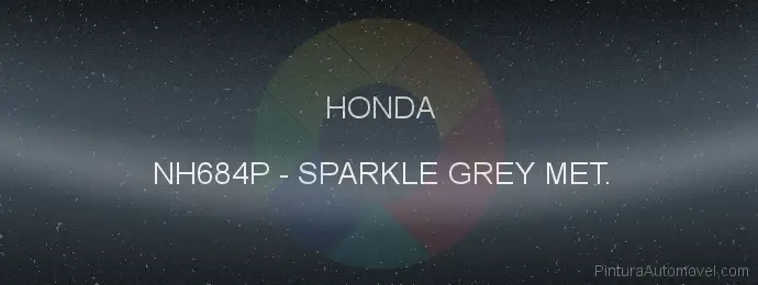 Pintura Honda NH684P Sparkle Grey Met.