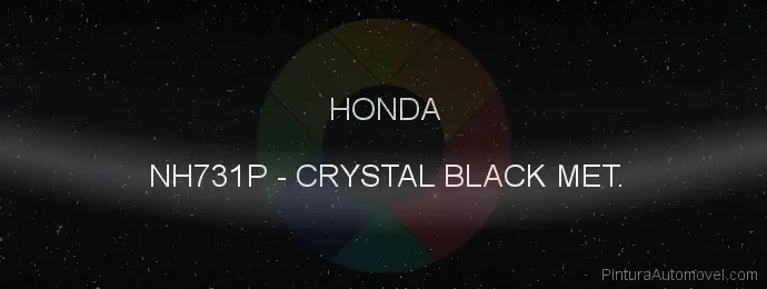 Pintura Honda NH731P Crystal Black Met.