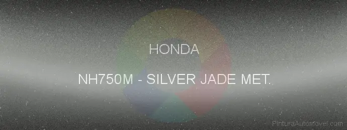 Pintura Honda NH750M Silver Jade Met.