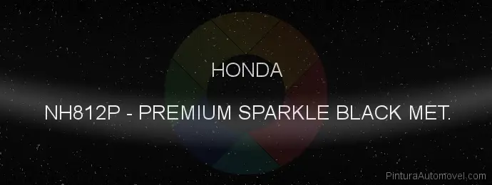 Pintura Honda NH812P Premium Sparkle Black Met.