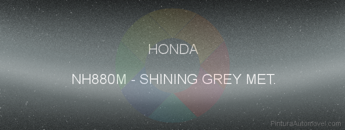 Pintura Honda NH880M Shining Grey Met.