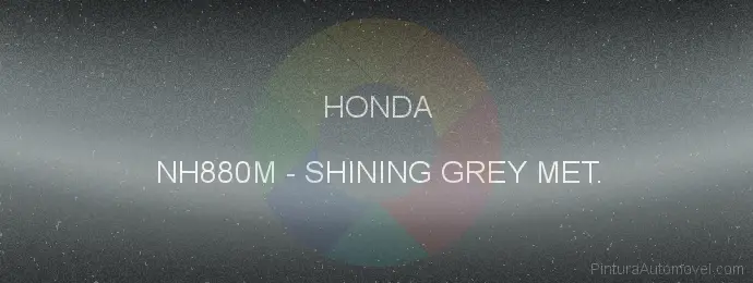 Pintura Honda NH880M Shining Grey Met.