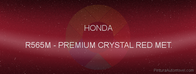 Pintura Honda R565M Premium Crystal Red Met.
