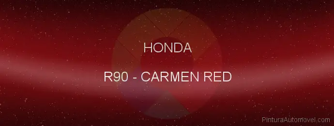 Pintura Honda R90 Carmen Red
