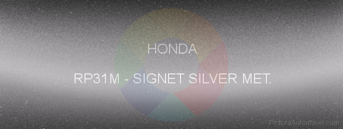 Pintura Honda RP31M Signet Silver Met.