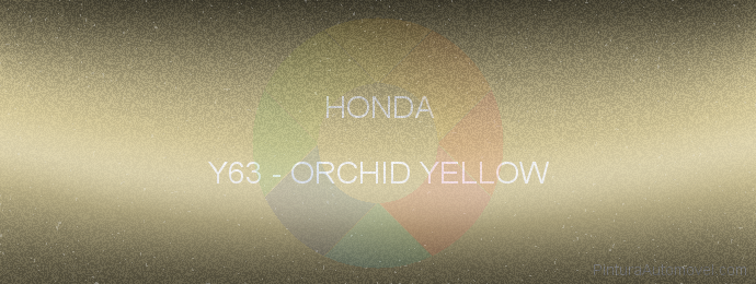 Pintura Honda Y63 Orchid Yellow