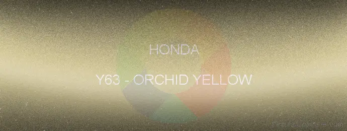 Pintura Honda Y63 Orchid Yellow