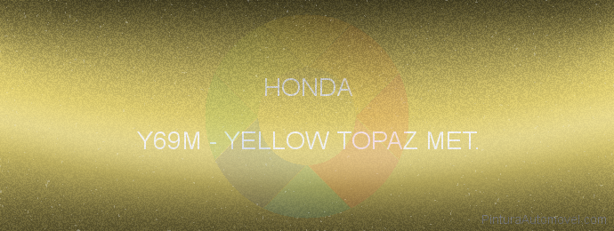 Pintura Honda Y69M Yellow Topaz Met.