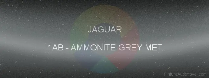 Pintura Jaguar 1AB Ammonite Grey Met.