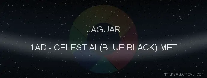 Pintura Jaguar 1AD Celestial(blue Black) Met.