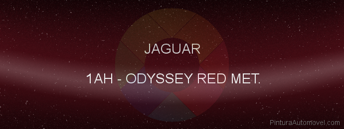 Pintura Jaguar 1AH Odyssey Red Met.