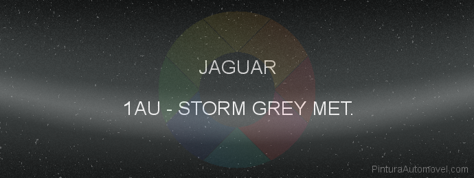 Pintura Jaguar 1AU Storm Grey Met.