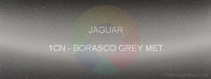 Pintura Jaguar 1CN Borasco Grey Met.