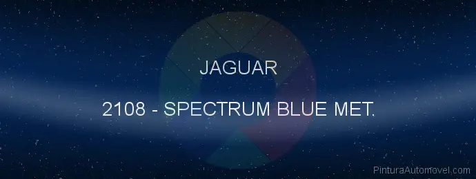 Pintura Jaguar 2108 Spectrum Blue Met.