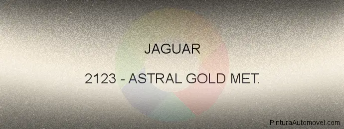 Pintura Jaguar 2123 Astral Gold Met.