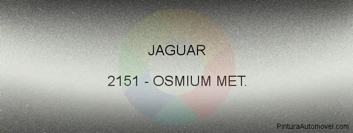Pintura Jaguar 2151 Osmium Met.