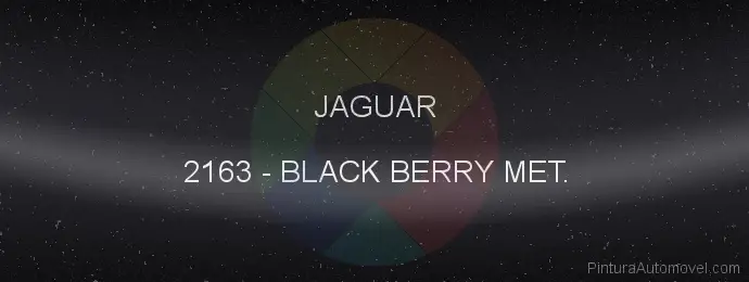 Pintura Jaguar 2163 Black Berry Met.