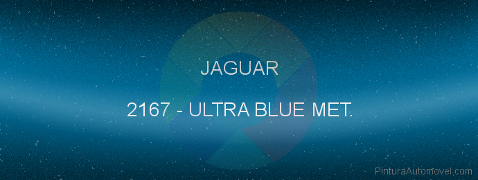 Pintura Jaguar 2167 Ultra Blue Met.