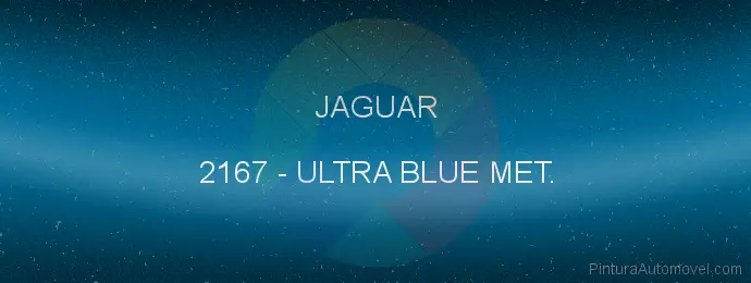 Pintura Jaguar 2167 Ultra Blue Met.