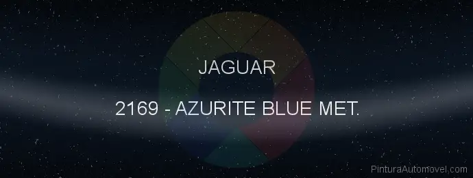 Pintura Jaguar 2169 Azurite Blue Met.